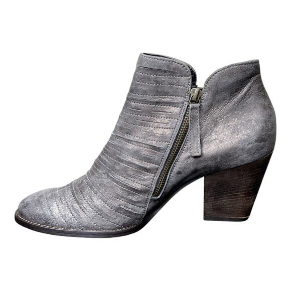 Paul Green Malibu Earth Antique Metallic Booties Size EU 8/US 10.5 - Picture 5 of 10
